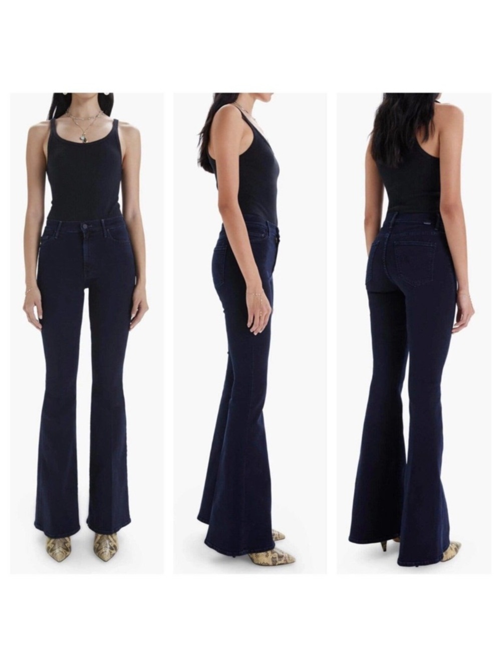 Mother The Super Cruiser Jeans in Holding Hands